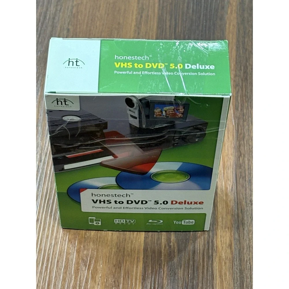 Honestech VHS‎ to DVD 5.0 Deluxe Powerful & Effortless Video Conversion Solution